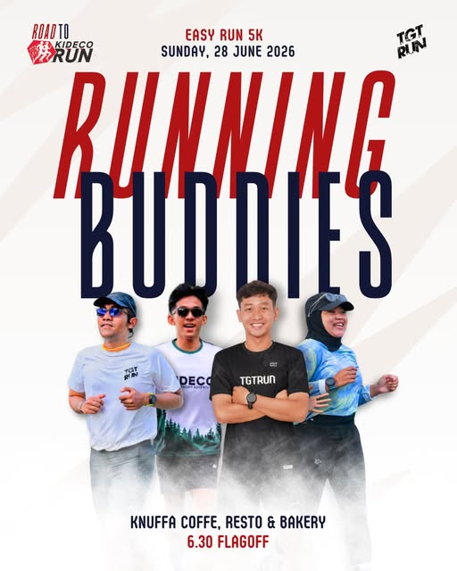 Langkah pertama menuju Kideco Run 2026 dimulai di sini. Mari bangun konsistensi, ikat tali sepatu, dan berlari bersama. See you at the starting line!