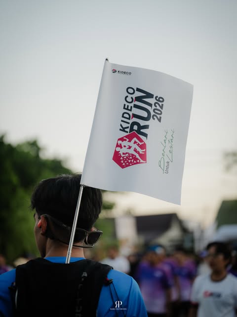 Ayo mulai, ayo terjang semua rintangan demi jadi versi terhebat dari diri kita sebelumnya. See you di Kideco Run 2026 @kideco.official. Credit: @shutterdvst @rama.photoworks